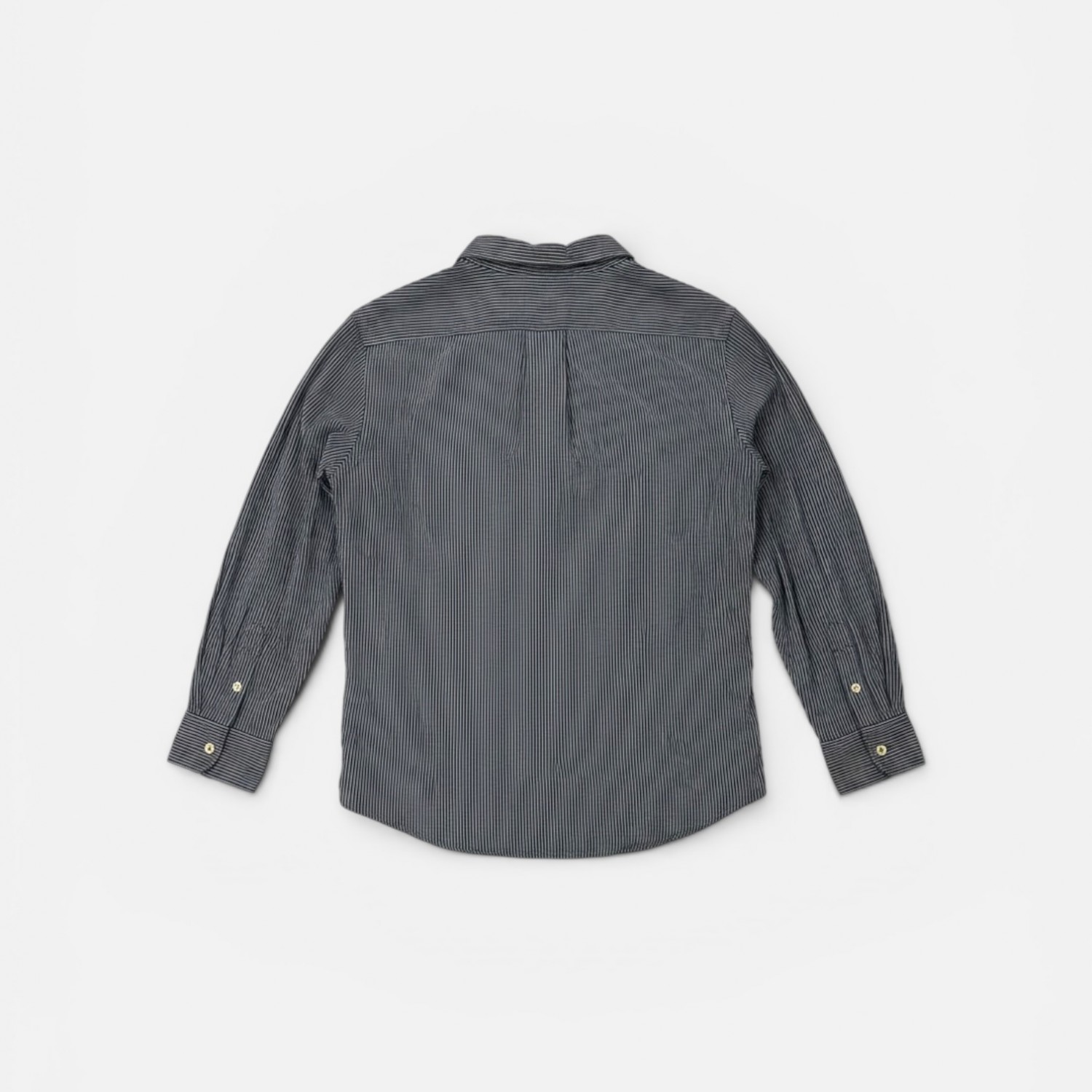 Ralph Lauren Γκρι Ριγέ Πουκάμισο XL