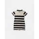 ASPRON STRIPED POLO DRESS L