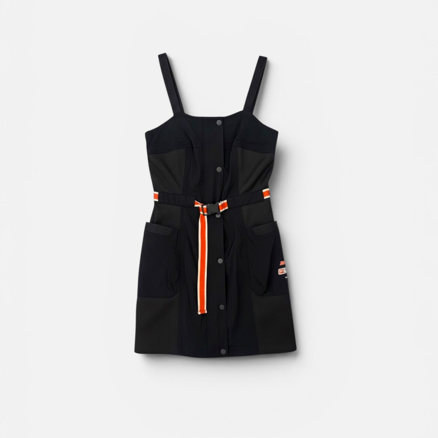 BLACKEYEPATCH BLACK STRAP DRESS S