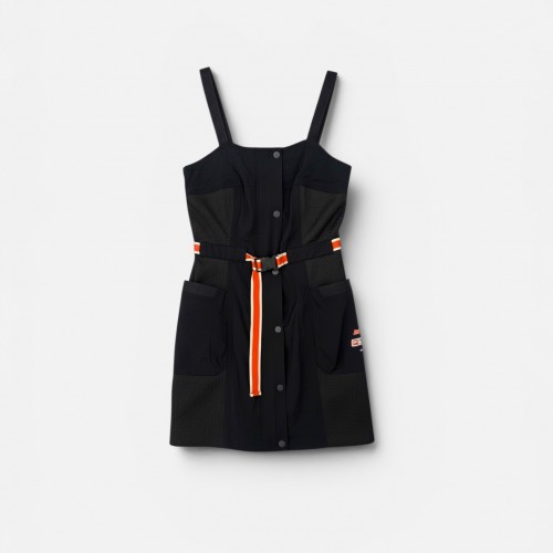 BLACKEYEPATCH BLACK STRAP DRESS S