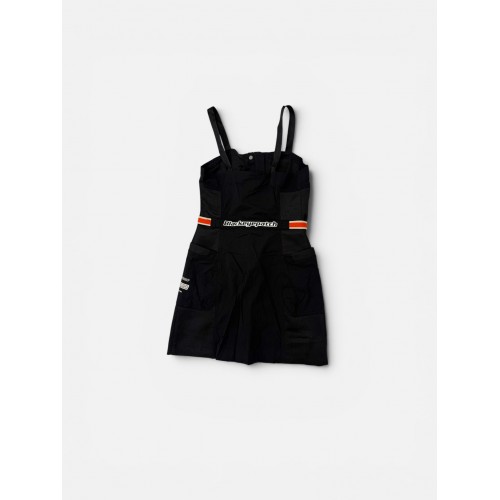 BLACKEYEPATCH BLACK STRAP DRESS S