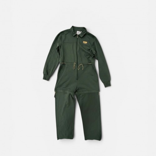 ADIDAS ORIGINALS GREEN JUMPSUIT XS