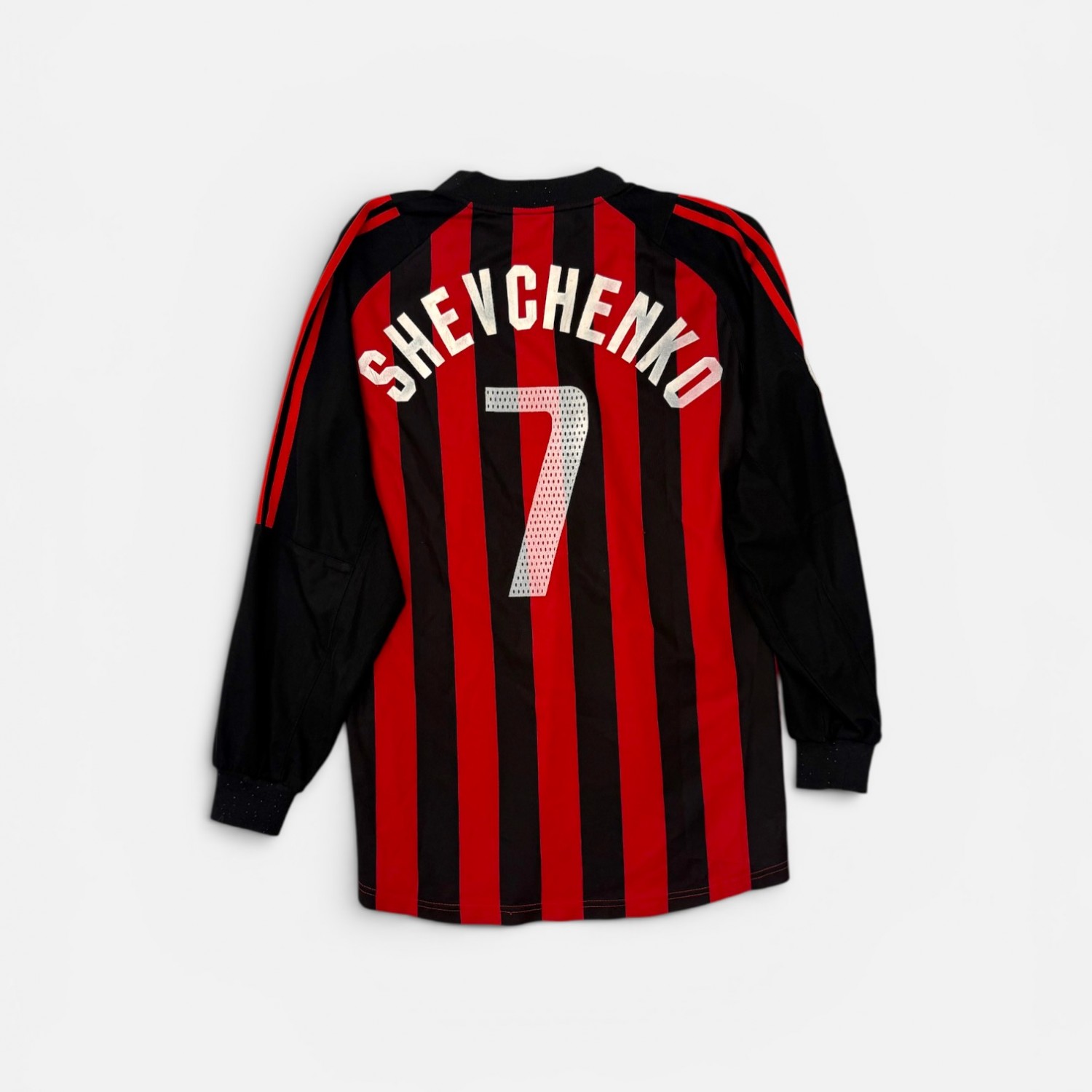 Adidas AC Milan Shevchenko 7 Vintage Μακρυμάνικη Ποδοσφαιρική Φανέλα