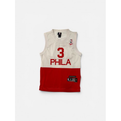 Reebok Hardwood Classics Philadelphia 76ers Allen Iverson #3 Jersey