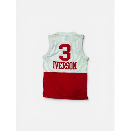 Reebok Hardwood Classics Philadelphia 76ers Allen Iverson #3 Jersey