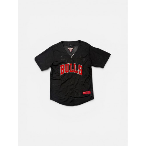 Mitchell & Ness Chicago Bulls Mesh Baseball Jersey #66