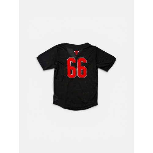 Mitchell & Ness Chicago Bulls Mesh Baseball Jersey #66