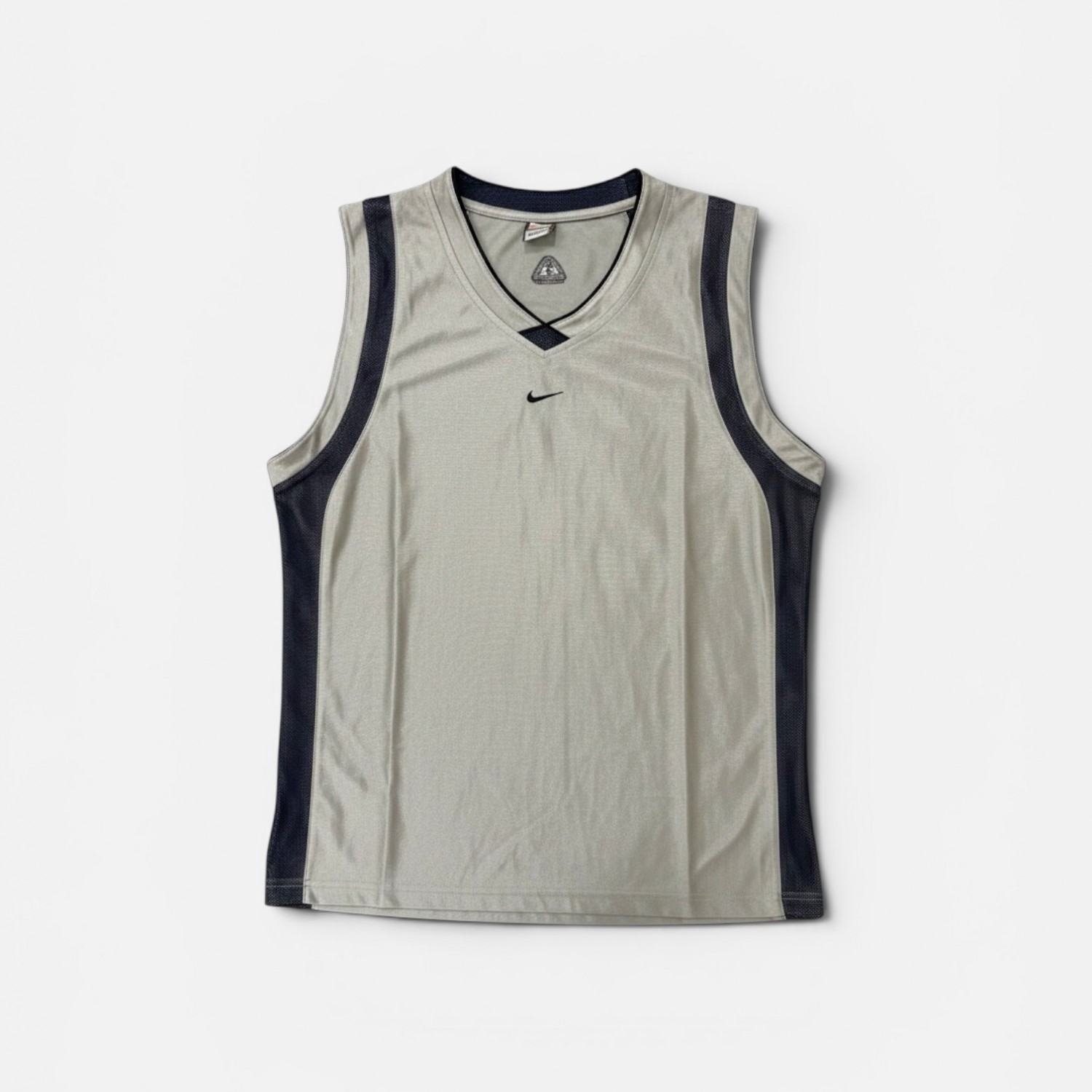 Nike Basketball Reversible Practice Jersey – Grey / Navy