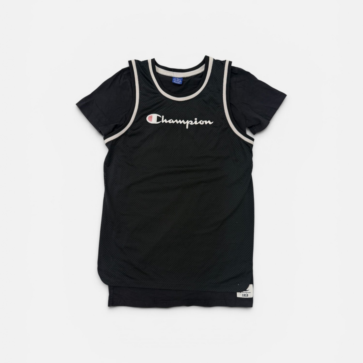 Champion Mesh Tank Top – Black