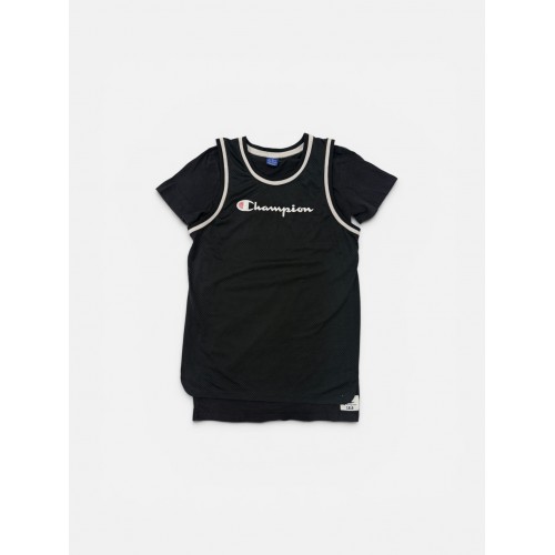 Champion Mesh Tank Top – Black