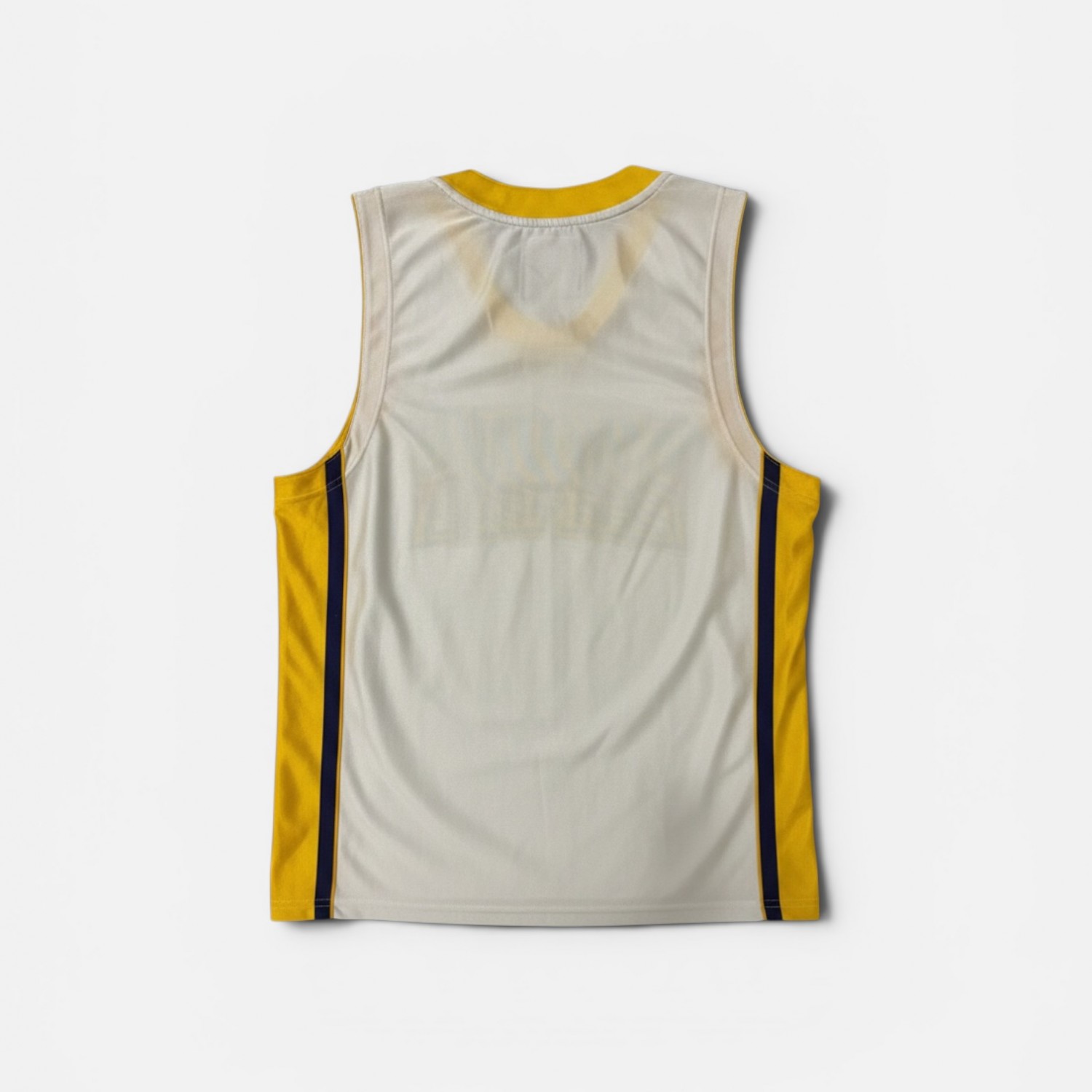 Los Angeles Lakers Practice Jersey – White/Gold