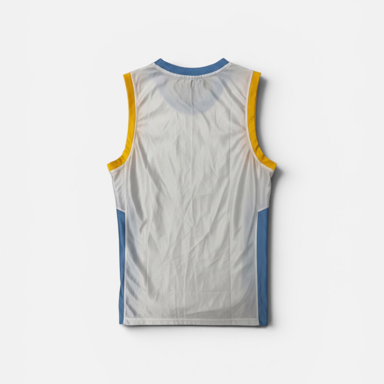 Denver Nuggets Practice Jersey – White/Light Blue