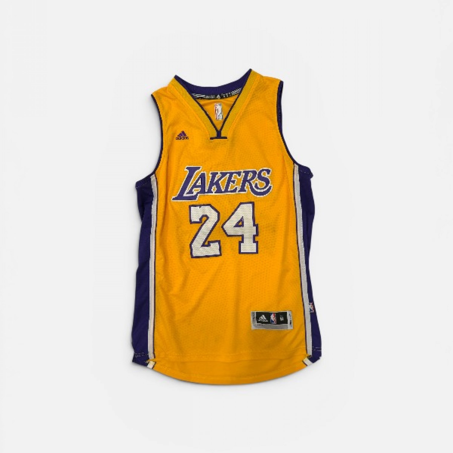 LOS ANGELES LAKERS BRYANT 24 ADIDAS NBA JERSEY M