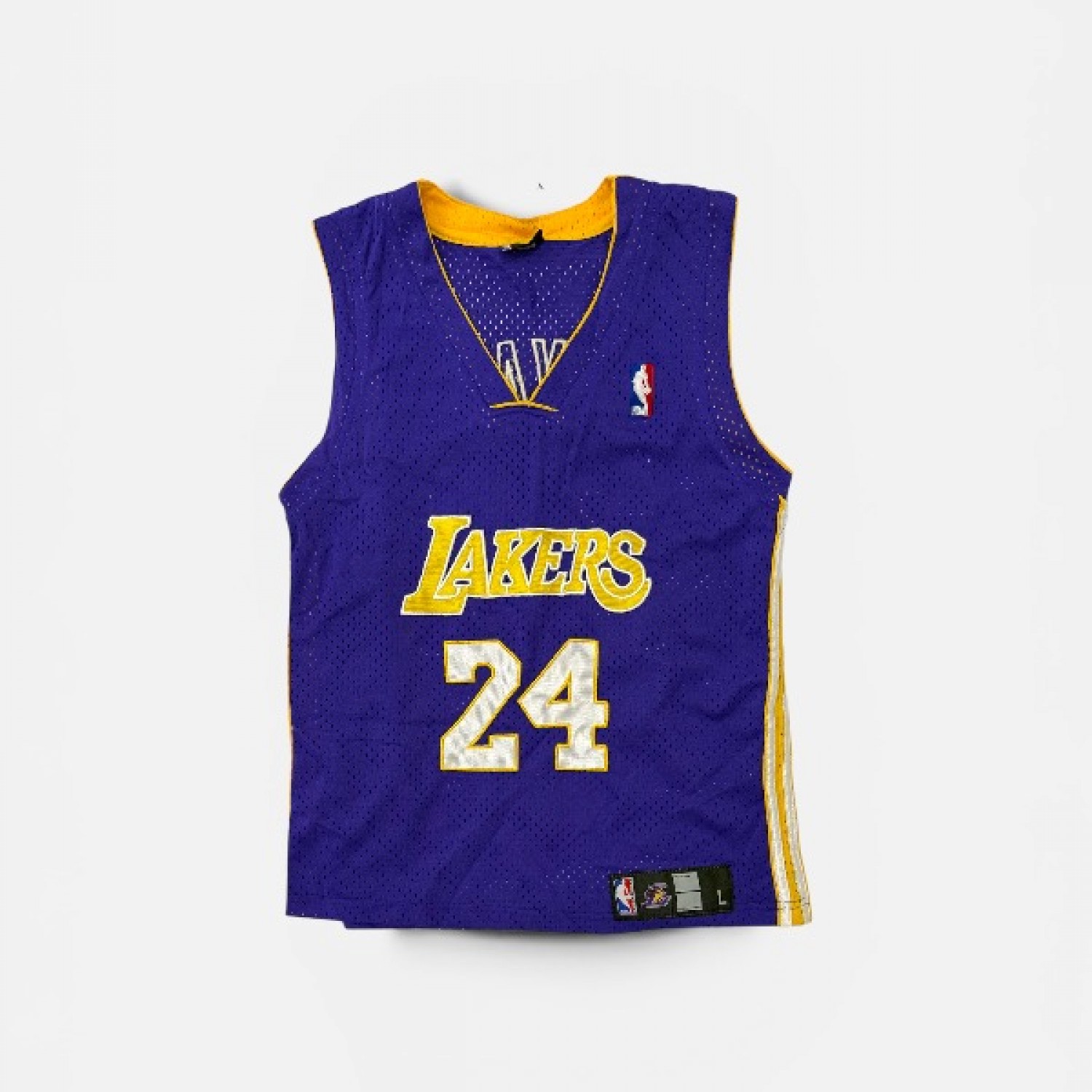 LOS ANGELES LAKERS BRYANT 24 NBA JERSEY L