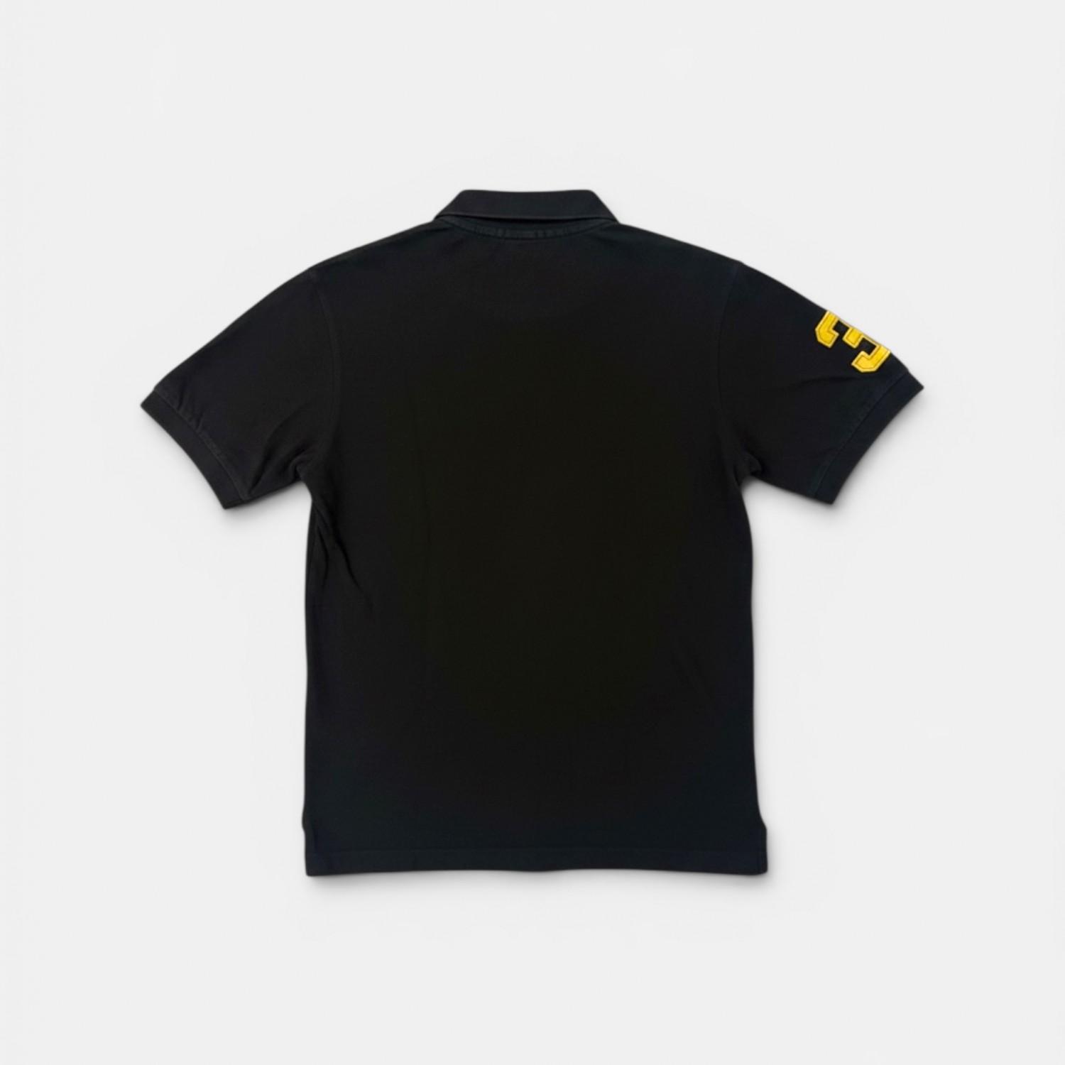 Polo Ralph Lauren Custom Fit Big Pony Polo Μαύρο
