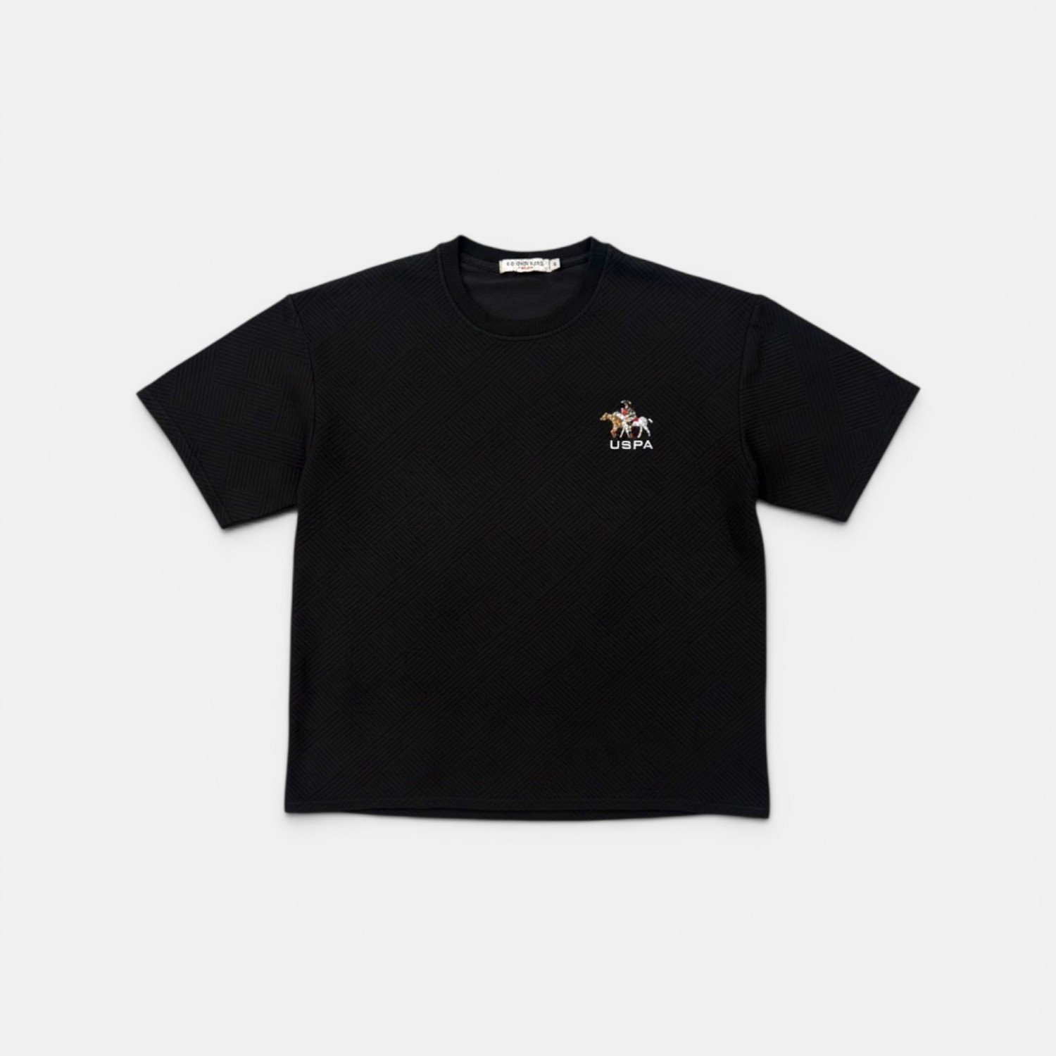 U.S. Polo Assn. Ανδρικό T-Shirt Μαύρο