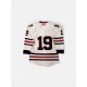 CHICAGO BLACKHAWKS #19 REEBOK NHL HOCKEY JERSEY L / 50