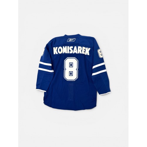 TORONTO MAPLE LEAFS KOMISAREK #8 REEBOK NHL HOCKEY JERSEY XL / 56