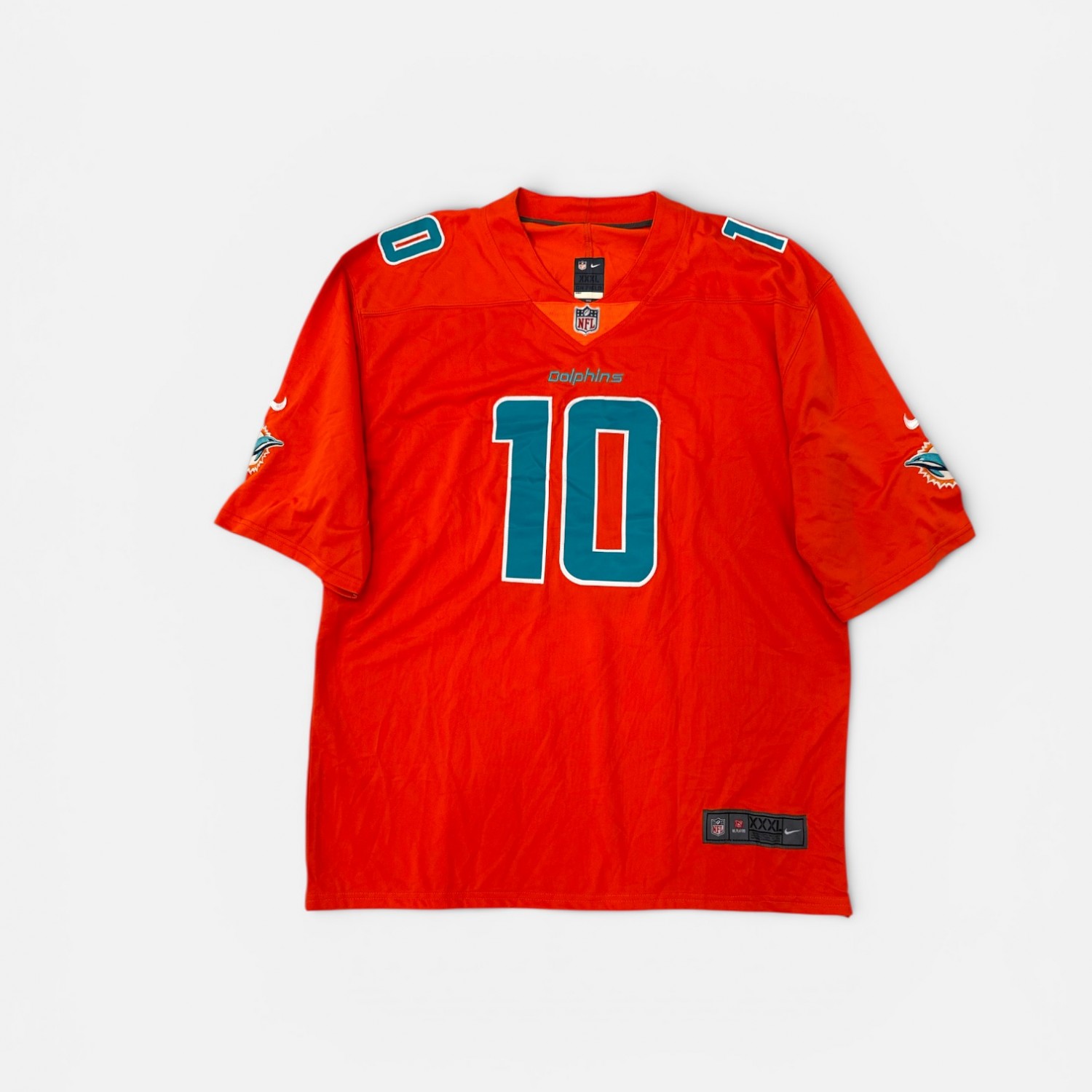 MIAMI DOLPHINS HILL 10 NIKE NFL JERSEY 3XL