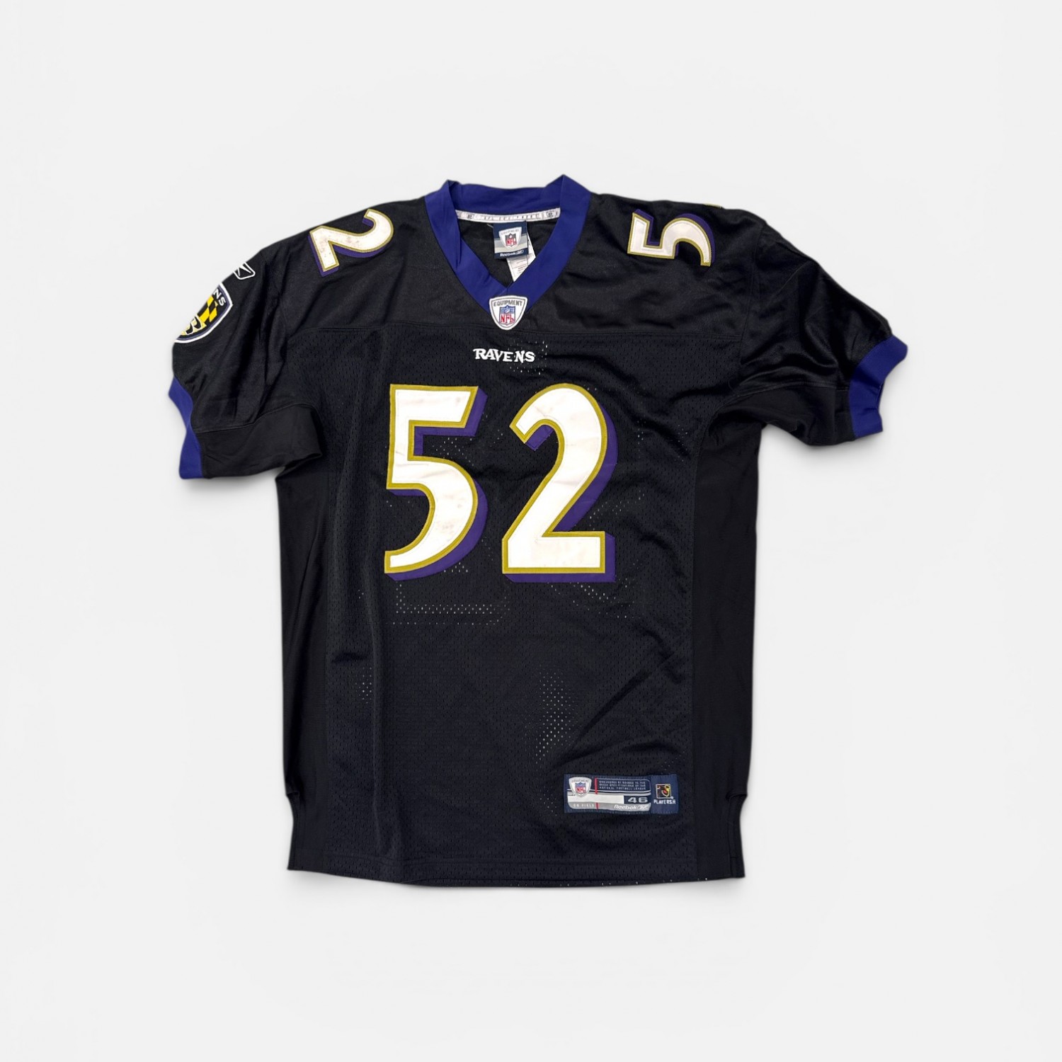 BALTIMORE RAVENS R. LEWIS 52 REEBOK NFL JERSEY 46