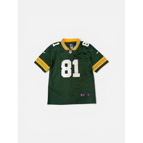 GREEN BAY PACKERS DEGUARA 81 NIKE NFL JERSEY M