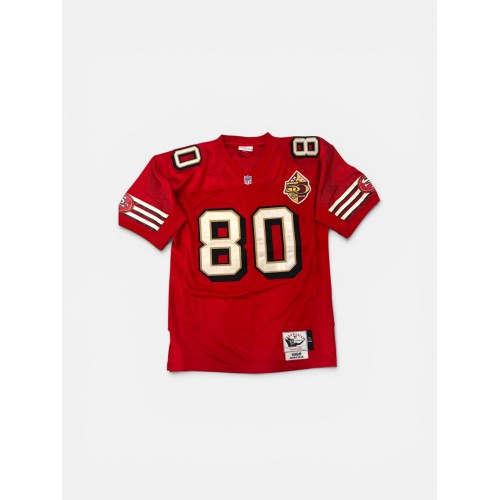 SAN FRANCISCO 49ERS RICE 80 MITCHELL & NESS NFL JERSEY L