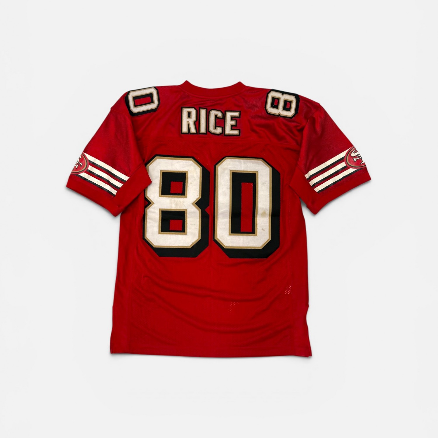 SAN FRANCISCO 49ERS RICE 80 MITCHELL & NESS NFL JERSEY L