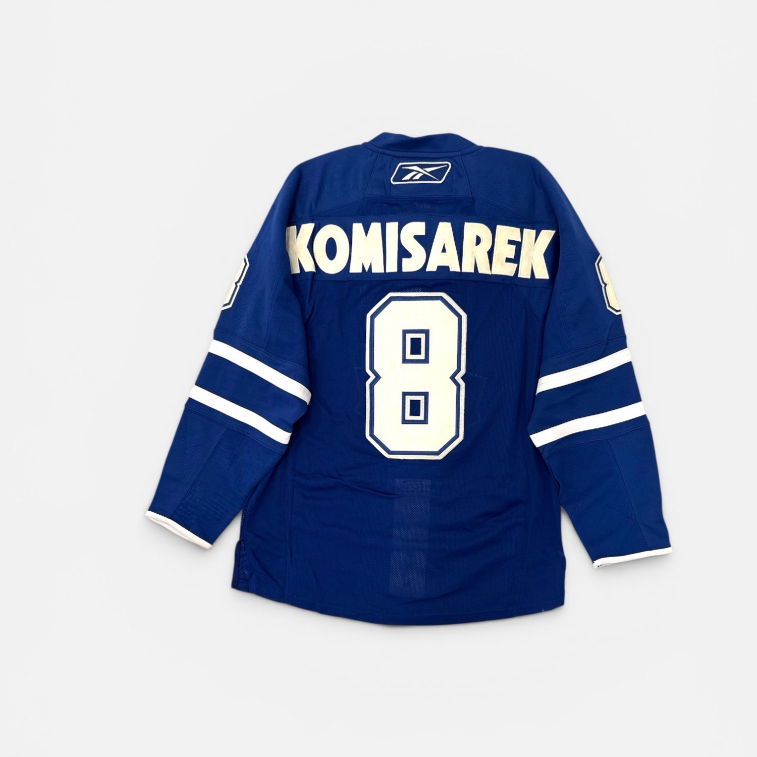 TORONTO MAPLE LEAFS KOMISAREK 8 REEBOK NHL JERSEY M