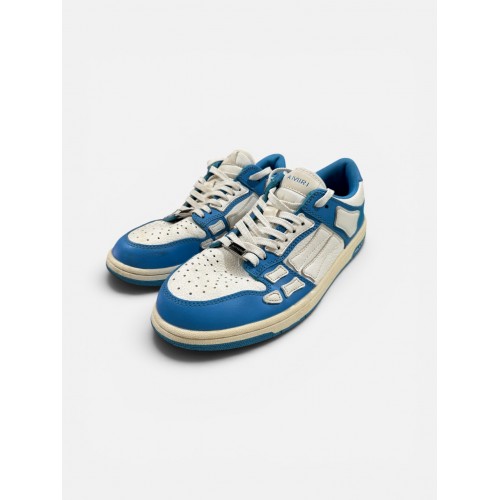 AMIRI Skel Top-Low Sneakers Blue / White