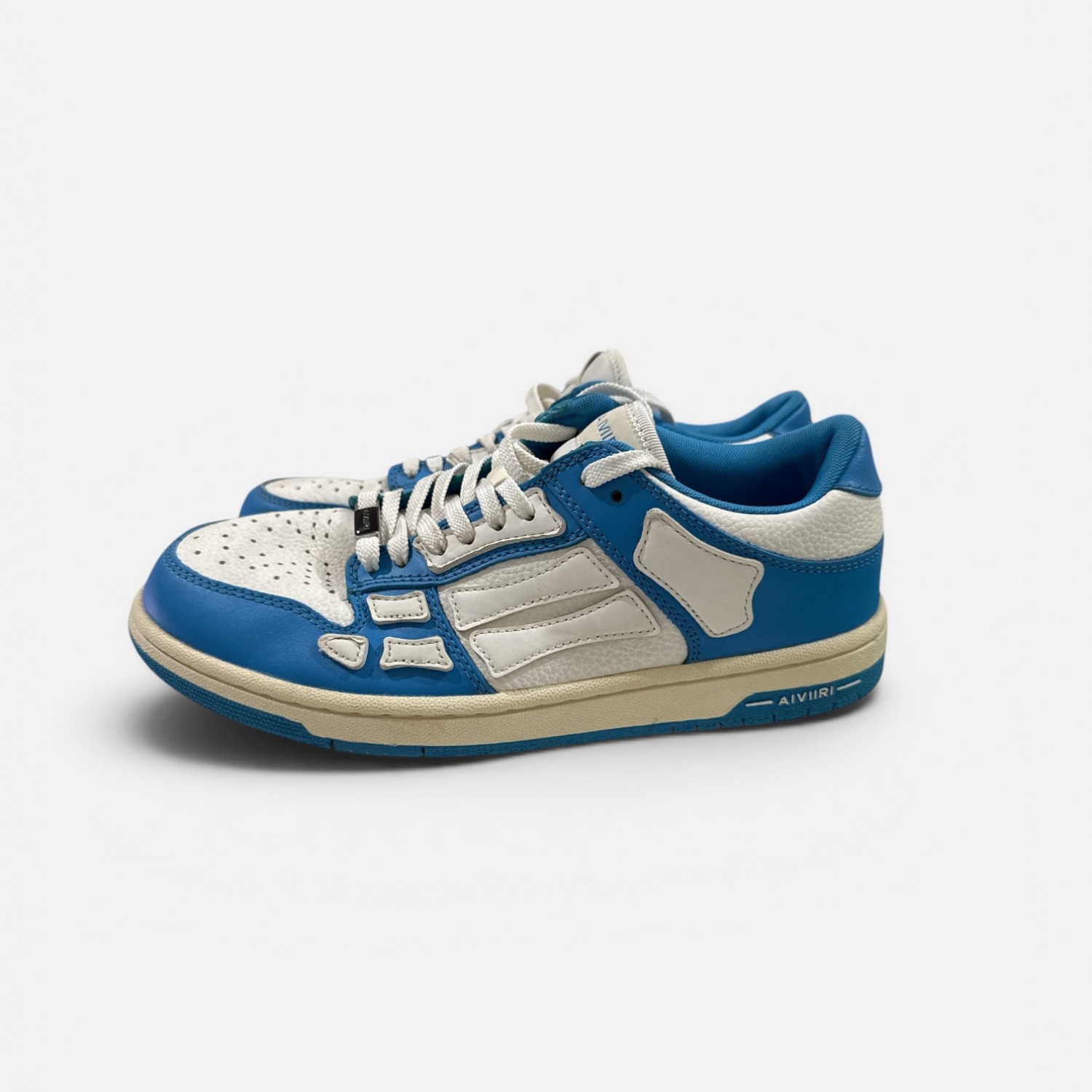 AMIRI Skel Top-Low Sneakers Blue / White
