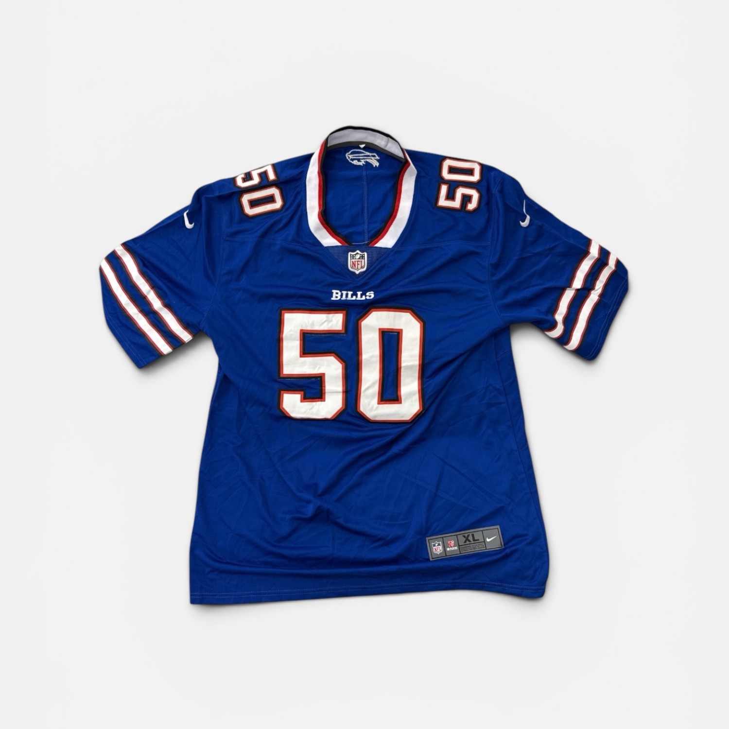 Nike NFL Buffalo Bills Gregory Rousseau #50 Jersey