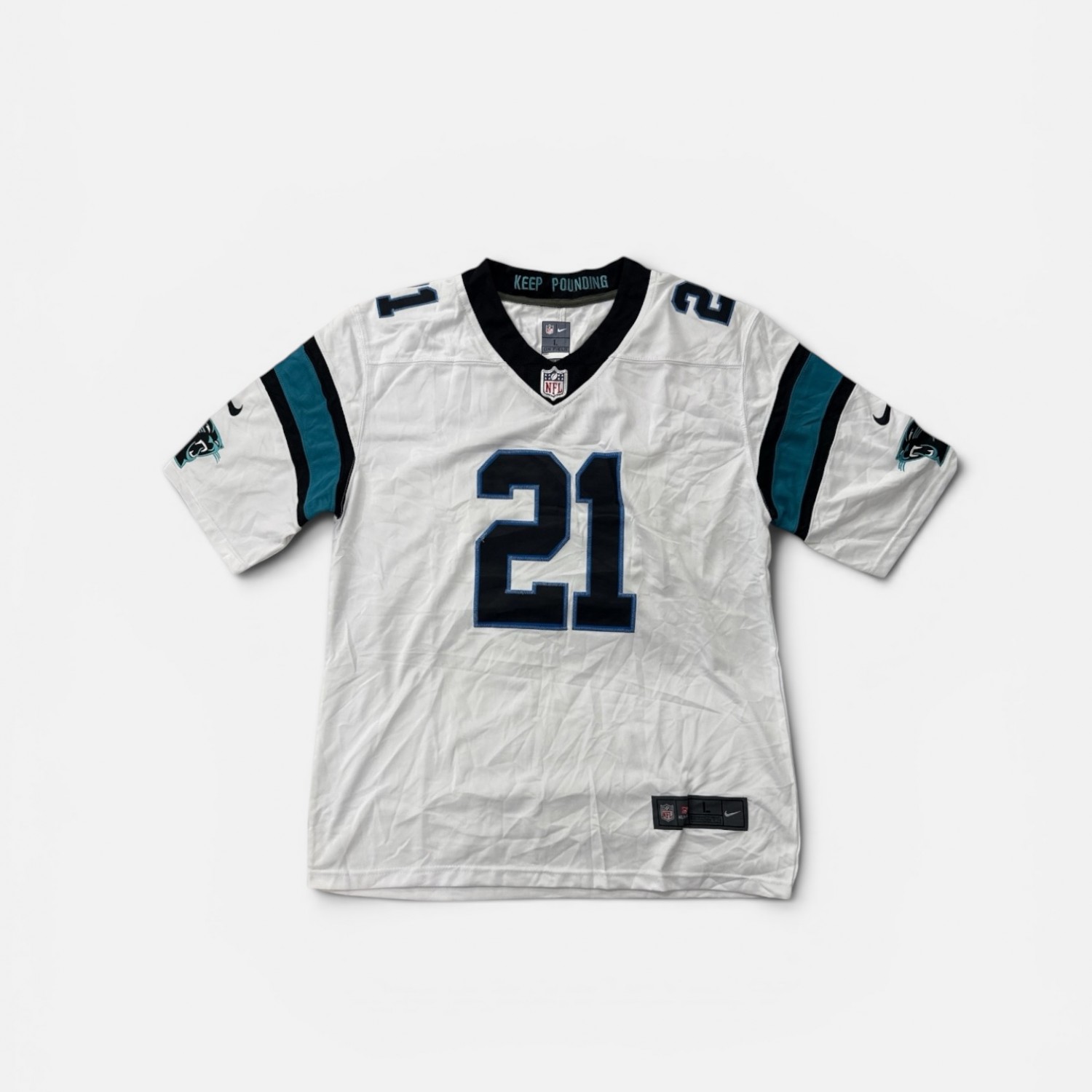 Nike NFL Carolina Panthers Jeremy Chinn #21 Jersey