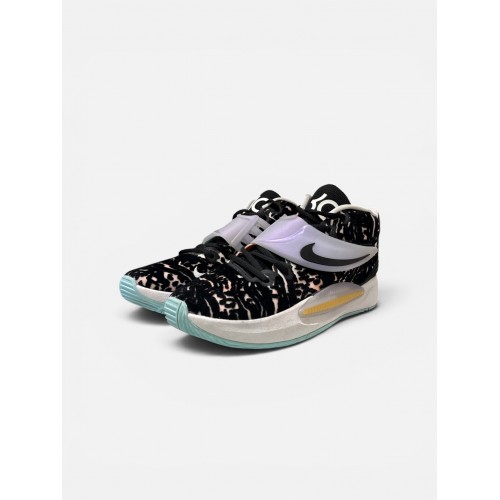 Nike KD 14 Black / White Pattern